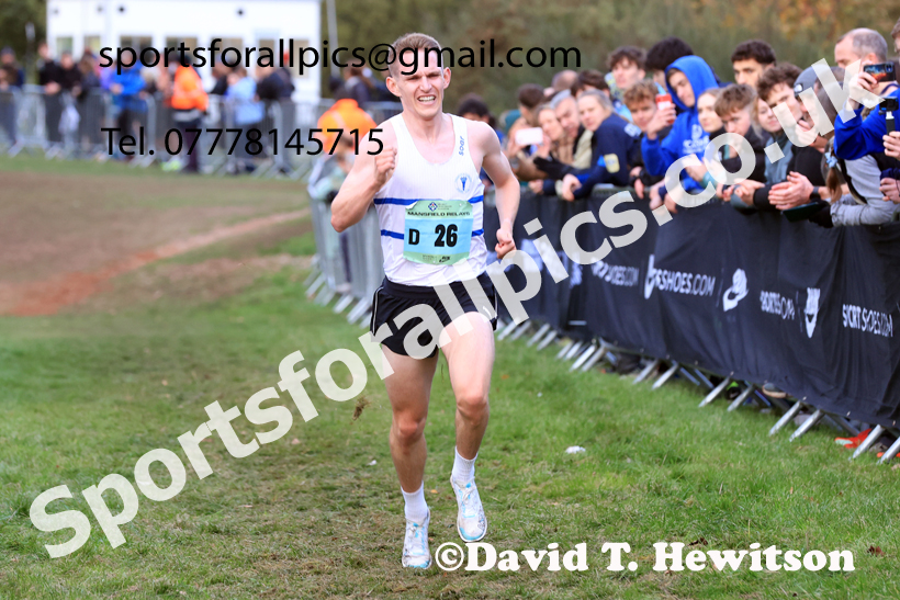 Senior Mens 2025 National Cross Country Relays, Berry Hill Park, Mansfield. Photo: David T. Hewitson/Sports for All Pics